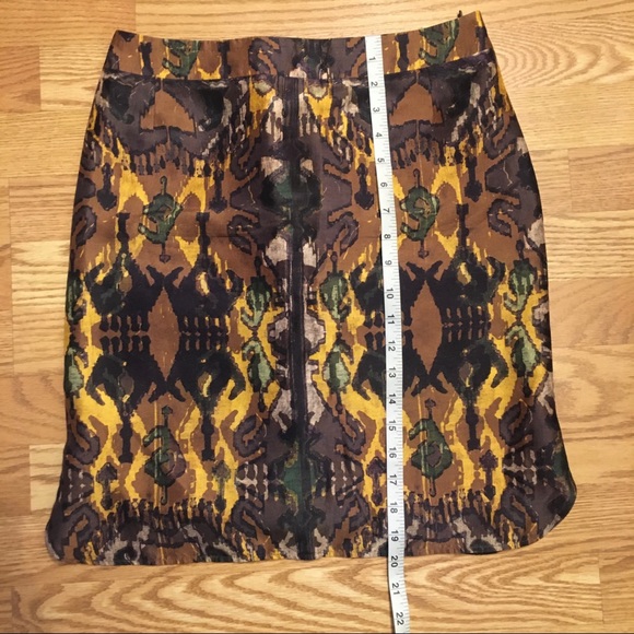 Hugo Boss Silk Patterned Mini Skirt - Picture 8 of 8
